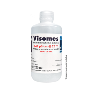 Material de referência, Visomes, calibração, turbidez, índice de refração, mrc, condutividade, corpo de prova, brix